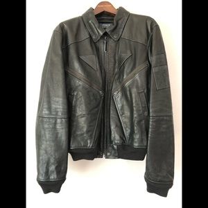 COPY - Ralph Lauren aviation leather jacket